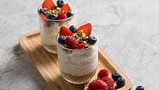 Mini cheesecake con frutta secca: un monoporzione elegante