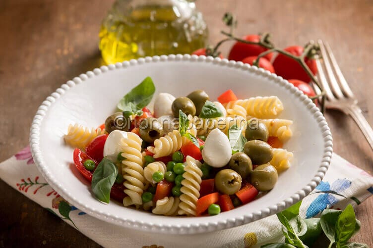 Pasta fredda tricolore
