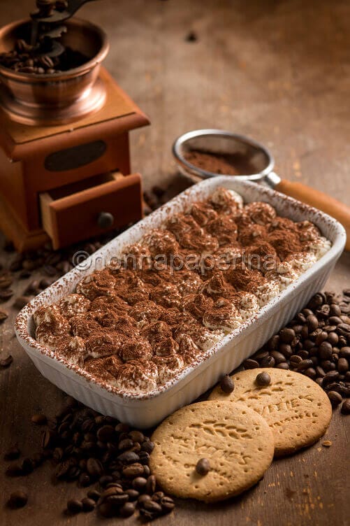 Tiramisù con biscotti digestive