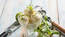 Gelato con erba cedrina e lime, meglio della gelateria! Gelato con erba cedrina e lime, meglio della gelateria!