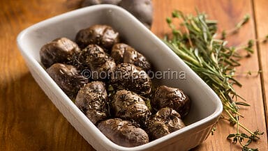 Patate viola al forno