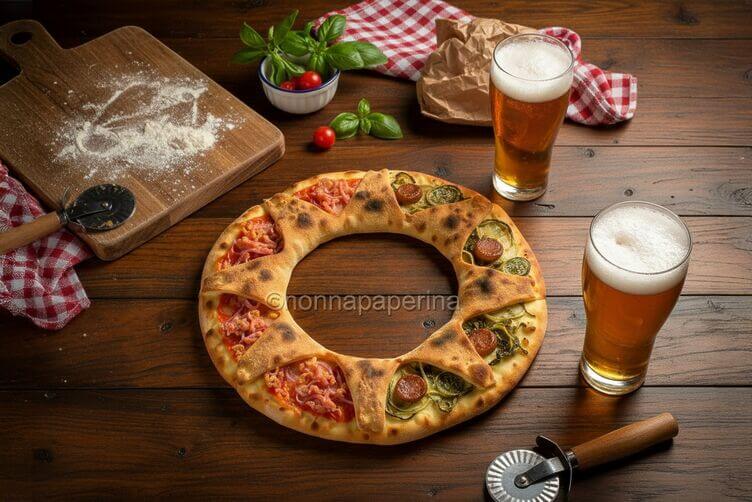 ghirlanda di pizza ghirlanda di pizza