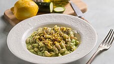 Malloreddus con crema di zucchine, un primo gourmet Malloreddus con crema di zucchine, un primo gourmet