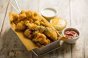 Quando il cavolfiore finisce in friggitrice ad aria, il fritto diventa leggero davvero Quando il cavolfiore finisce in friggitrice ad aria, il fritto diventa leggero davvero