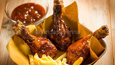 Cosce di pollo affumicate