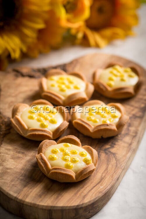 Crostatina alla crema di mango Crostatina alla crema di mango
