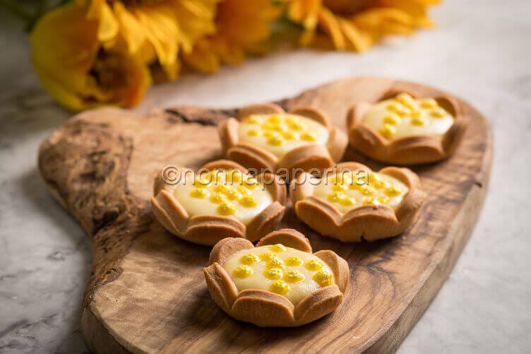 Crostatina alla crema di mango