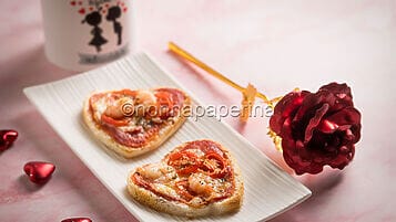 Toast a forma di cuore