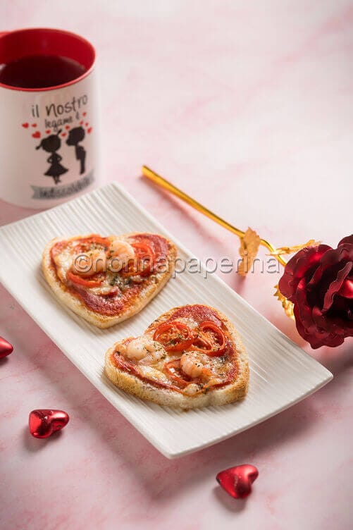 Toast a forma di cuore