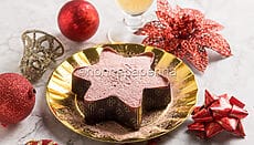 Torta stella di Natale