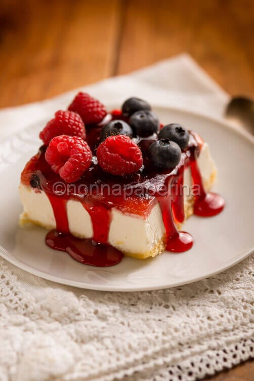 Tortino ai frutti di bosco