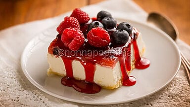 Tortino ai frutti di bosco