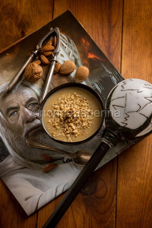 Budino alle noci di Gandalf 