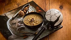 Budino alle noci di Gandalf, il dessert per le feste a tema