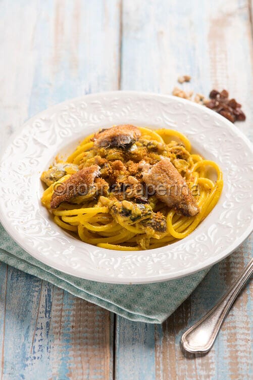 Bucatini con le sarde Bucatini con le sarde