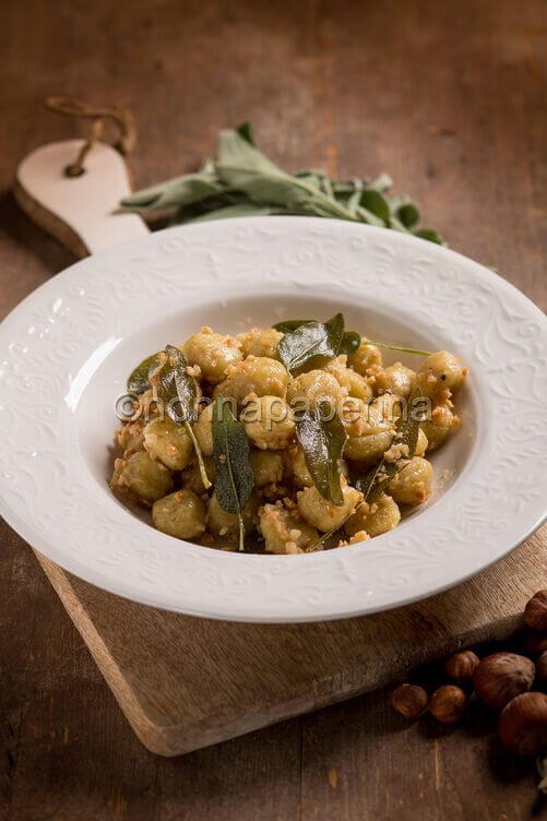 Gnocchi di zucca con burro e salvia
