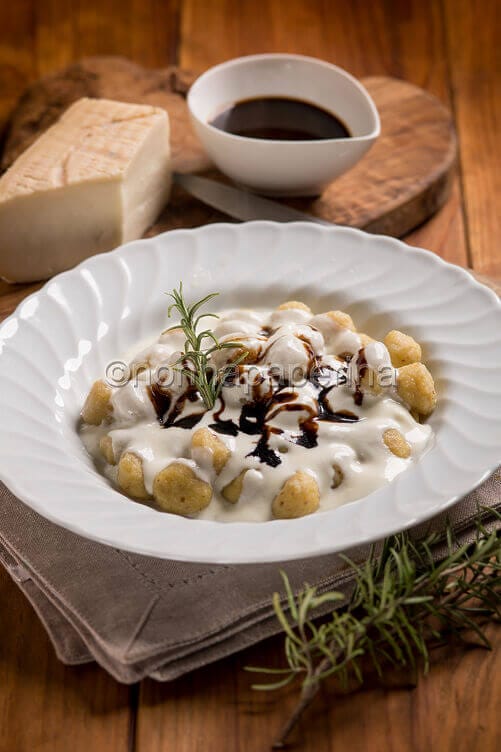 Gnocchi di zucca e taleggio