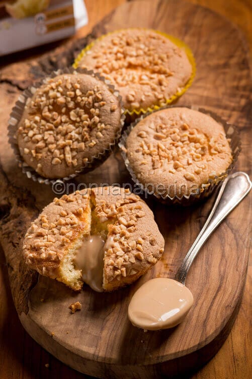 Muffin alla crema di nocciole suprema Muffin alla crema di nocciole suprema