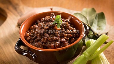 Ragù di camoscio con castagne