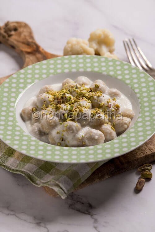 Gnocchi di zucca con cavolfiore