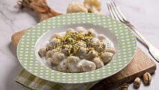 Gnocchi di zucca con cavolfiore