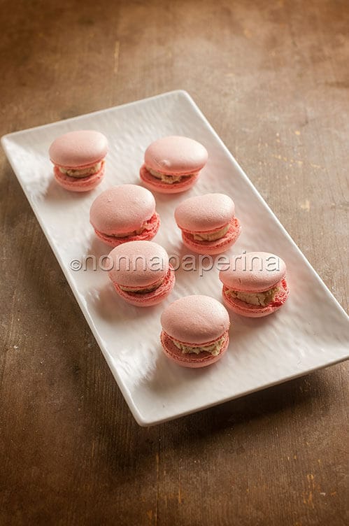 Macaron con patè di coniglio e fichi Macaron con patè di coniglio e fichi