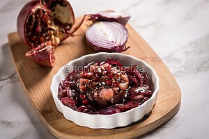 Tartare di tonno con salsa al melograno: un piatto raffinato