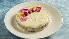 Torta al pistacchio senza glutine con glassa