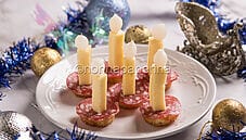 Antipasto di candeline per Natale: una ricetta sfiziosa Antipasto di candeline per Natale: una ricetta sfiziosa
