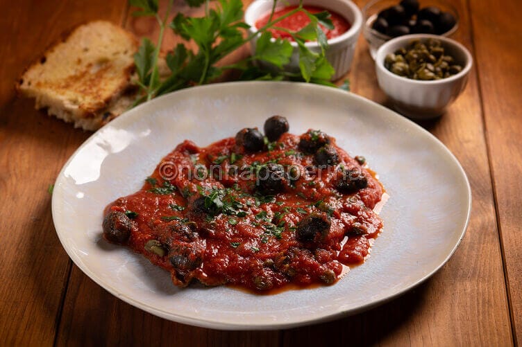 Carne alla pizzaiola