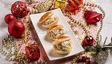 Conchiglie di pasta sfoglia ripiene