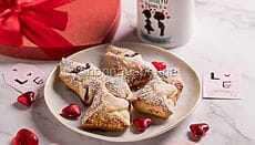Letterine di sfoglia di San Valentino