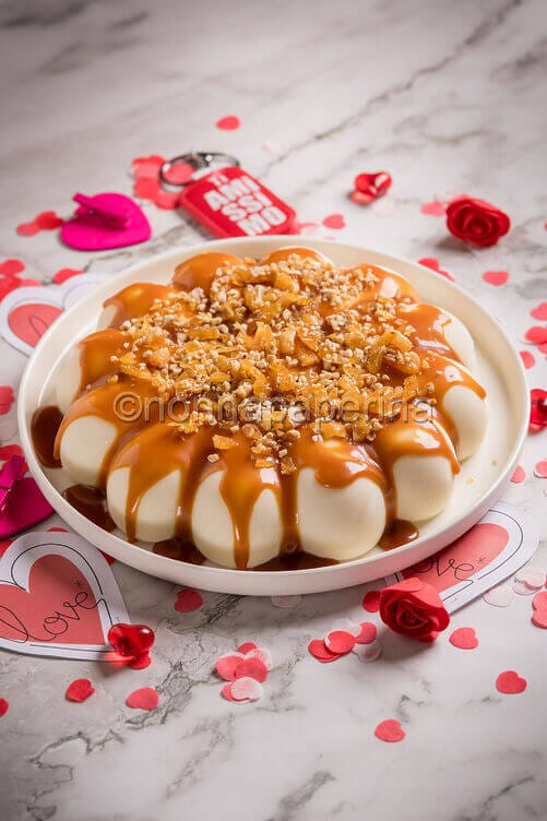 Panna cotta al caramello salato