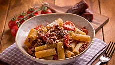 Pasta ai figatelli