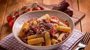 Pasta ai figatelli