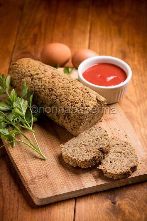 Polpettone di lenticchie