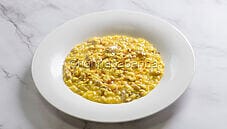 Risotto con quaglie e zafferano