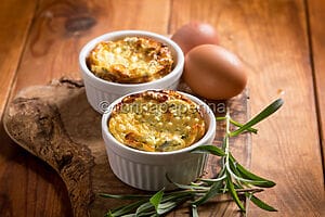 Sformatini di carletti e ricotta, degli antipasti originali Sformatini di carletti e ricotta, degli antipasti originali