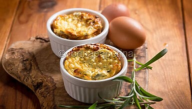 Sformatini di carletti e ricotta