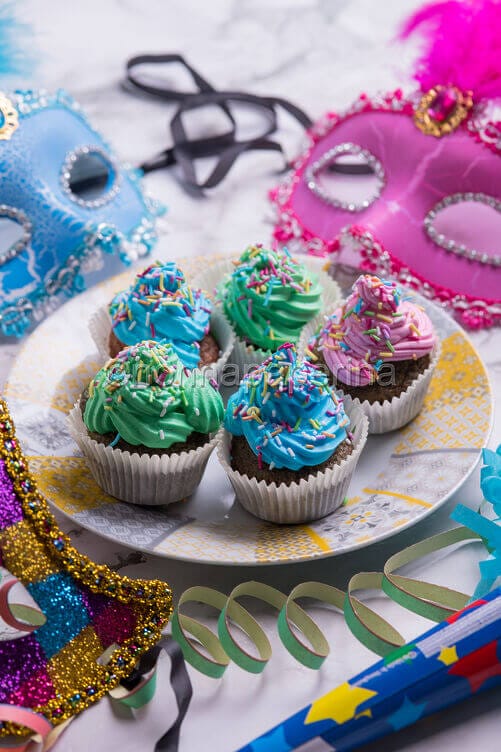 Cupcake colorati Cupcake colorati