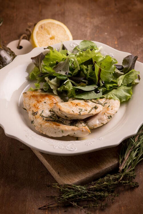 Pollo marinato al limone Pollo marinato al limone