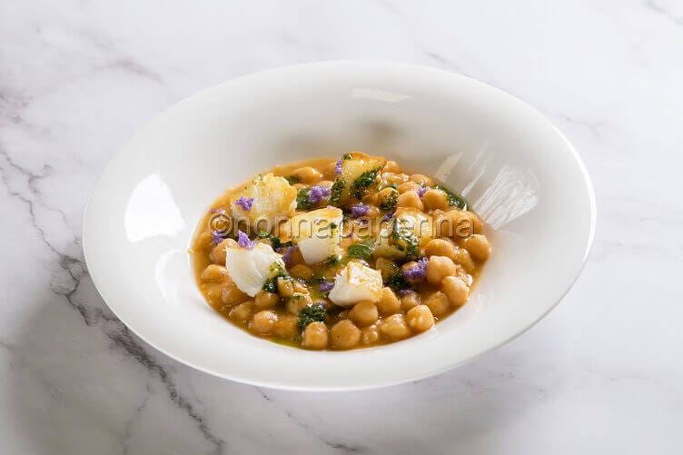 Zuppa di ceci e baccalà