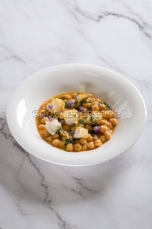 Zuppa di ceci e baccalà