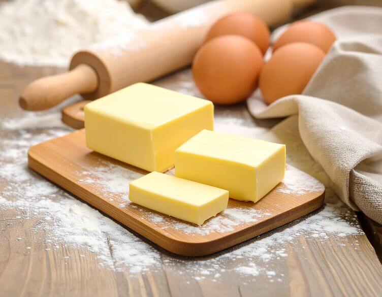 burro in pasticceria