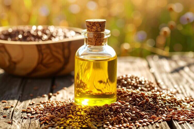 olio di semi di lino