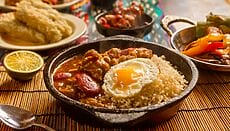 piatto tradizionale colombiano Bandeja Paisa