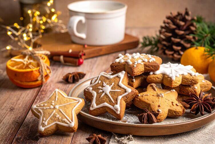 Biscotti di panpepato befana paesi nordici