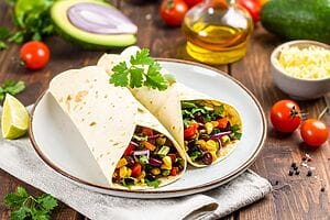 Burrito vegetariano: gusto, colore e inclusione in tavola
