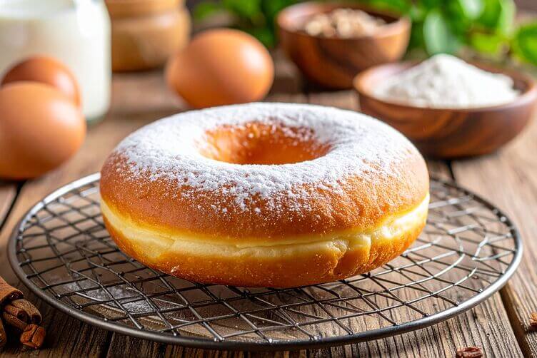 Ciambella soffice senza lattosio