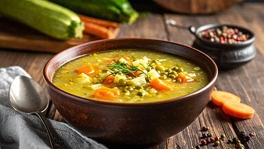 Dahl leggero di fagioli mung